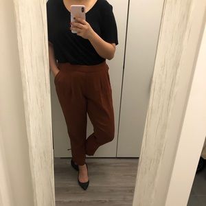 COPY - Babaton Cohen pants ( brick orange)